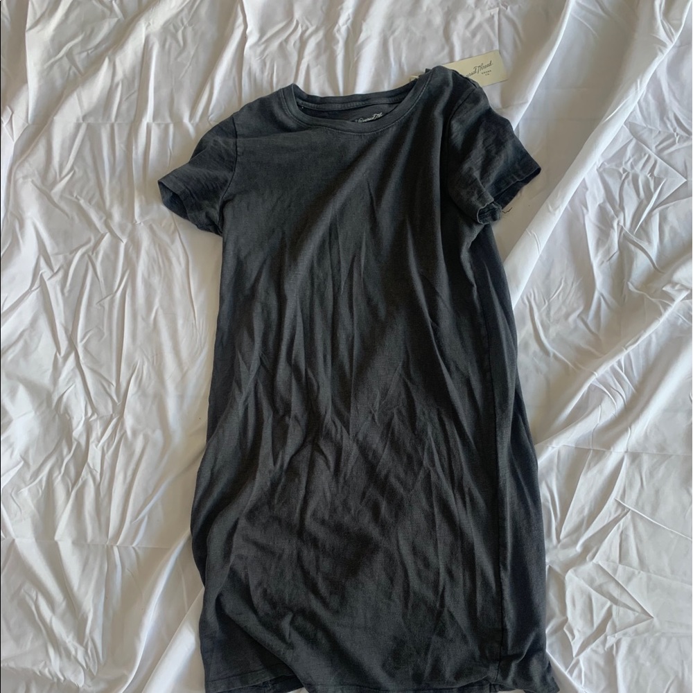Grey T-shirt Dress